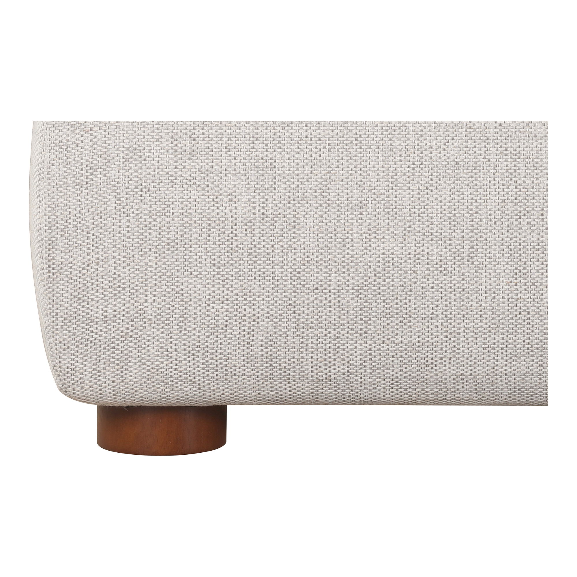 Luzon King Bed Tall Headboard Light Grey large image 