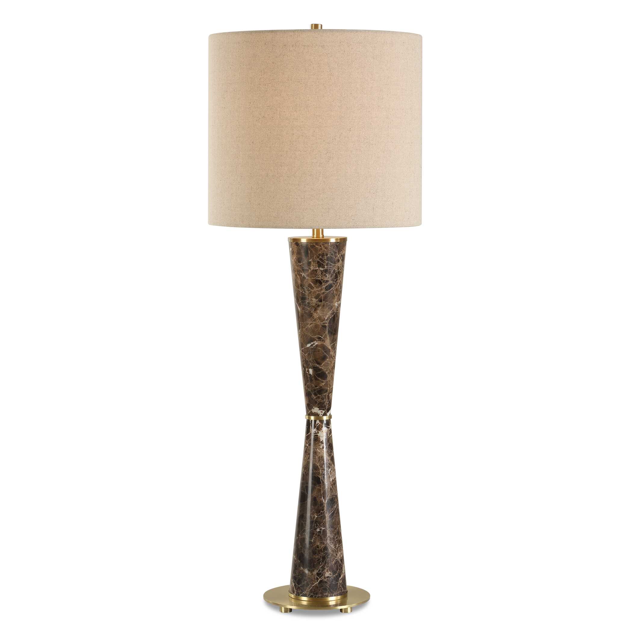 Jameson Marble Cones Table Lamp large image 