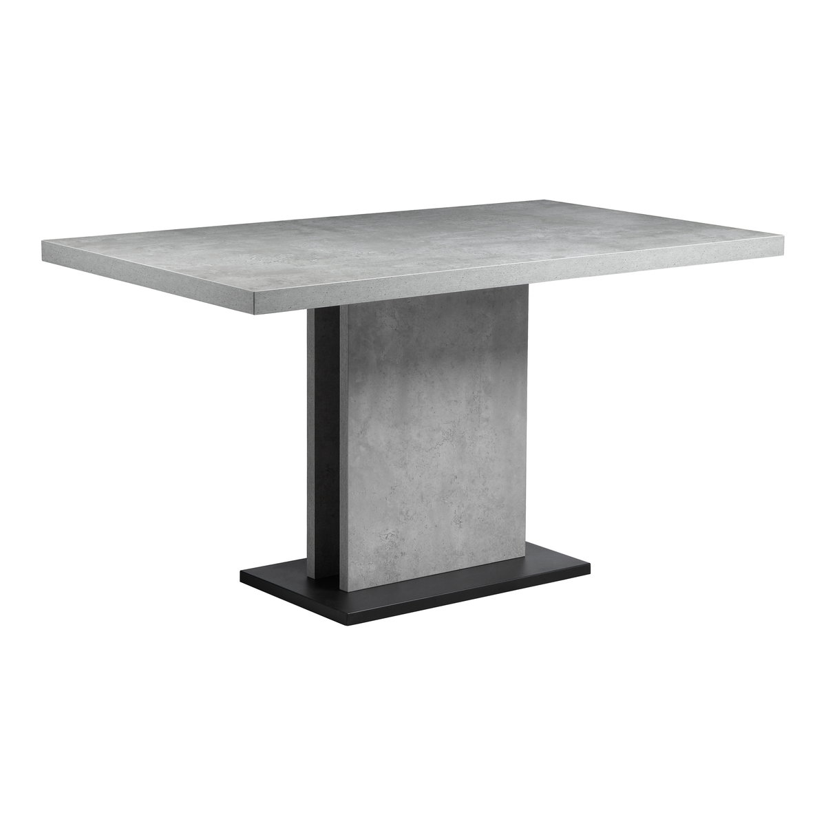 Hanlon Dining Table Light Grey, by Moe's Home, 53" width x 29.5" height x 31.5" depth View 2