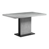 Hanlon Dining Table Light Grey, by Moe's Home, 53" width x 29.5" height x 31.5" depth thumbnail 2