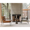 Sonja Accent Table Charcoal Grey, Side & End Table by Moe's Home, 15.5" width x 22" height x 15.5" depth thumbnail 5