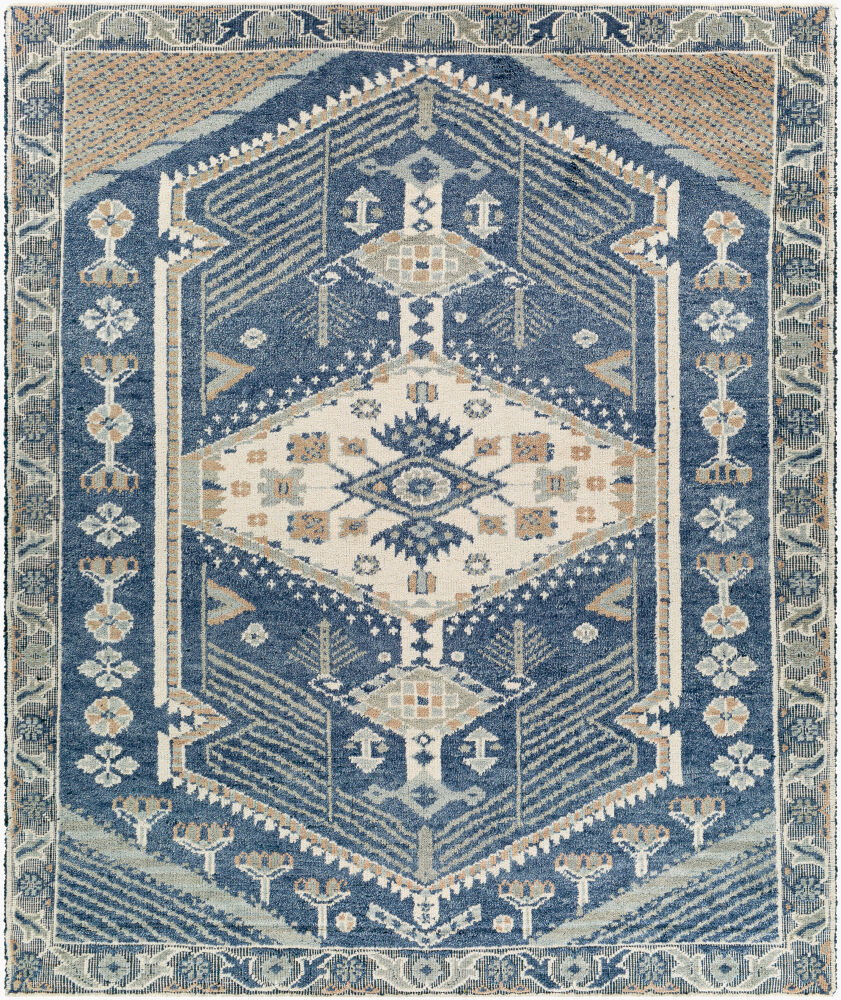 St Moritz Handmade Rug, by Surya, 1'6" length x 1'6" width