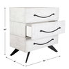 Vivi 3 Drawer White Chest, Cabinets & Chest by Uttermost, 32" width x 34" height x 18" depth thumbnail 3