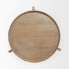 Cleaver I 22 x 24 Round Top Brown Solid Wood Accent Table thumbnail 6