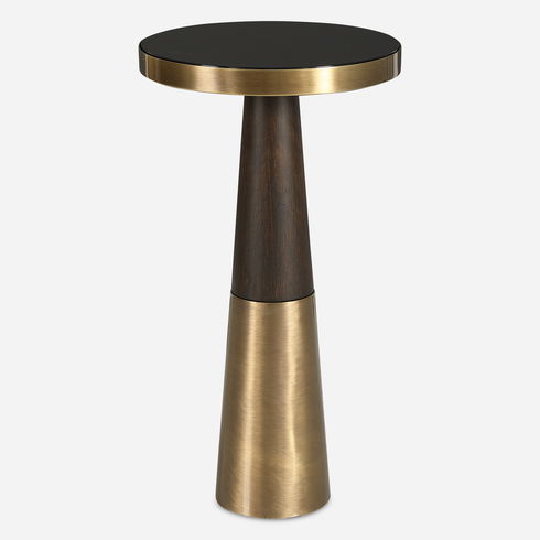 Fortier Black Accent Table