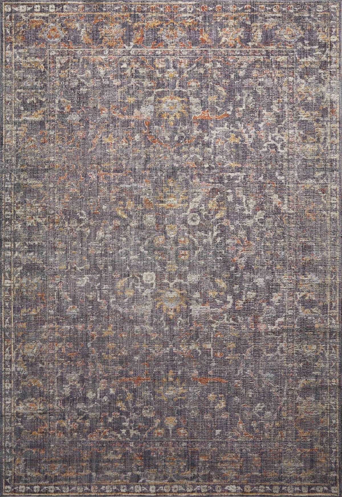 Chris Loves Julia x Loloi Rosemarie Rug, 5' length x 5' width View 1