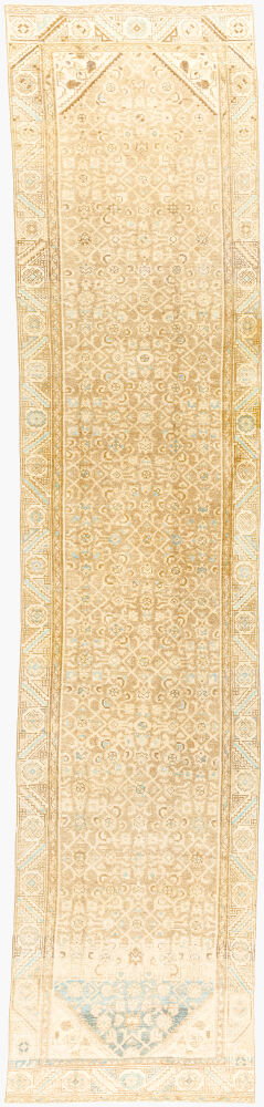 Antique One of a Kind Handmade Rug, by Surya, 15'7" length x 2'11" width