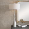 Sharma Ivory Stone Table Lamp thumbnail 1