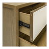 Marcelle Nightstand White, by Moe's Home, 24" width x 21.63" height x 15" depth thumbnail 5