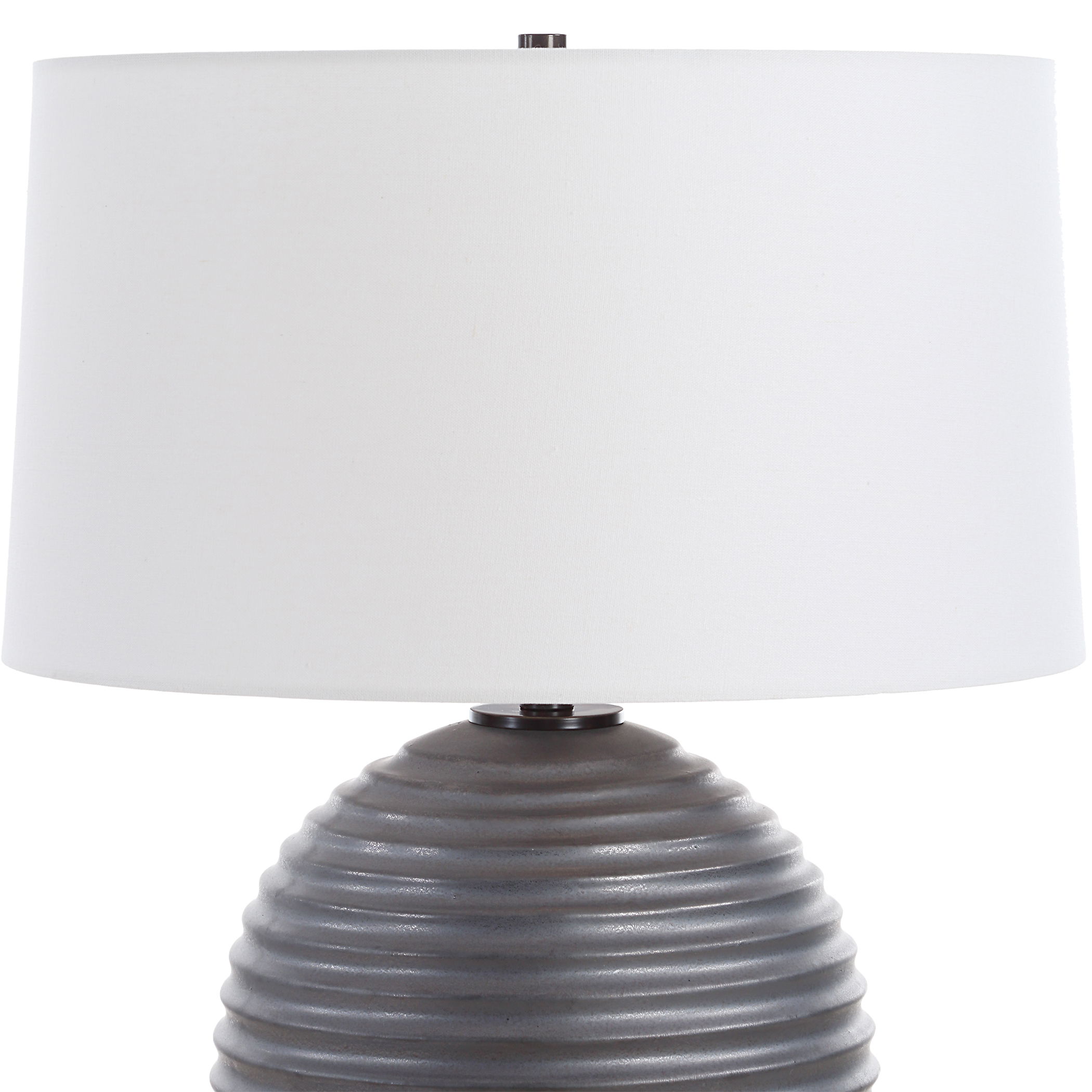 Chelsom Ribbed Table Lamp large image 