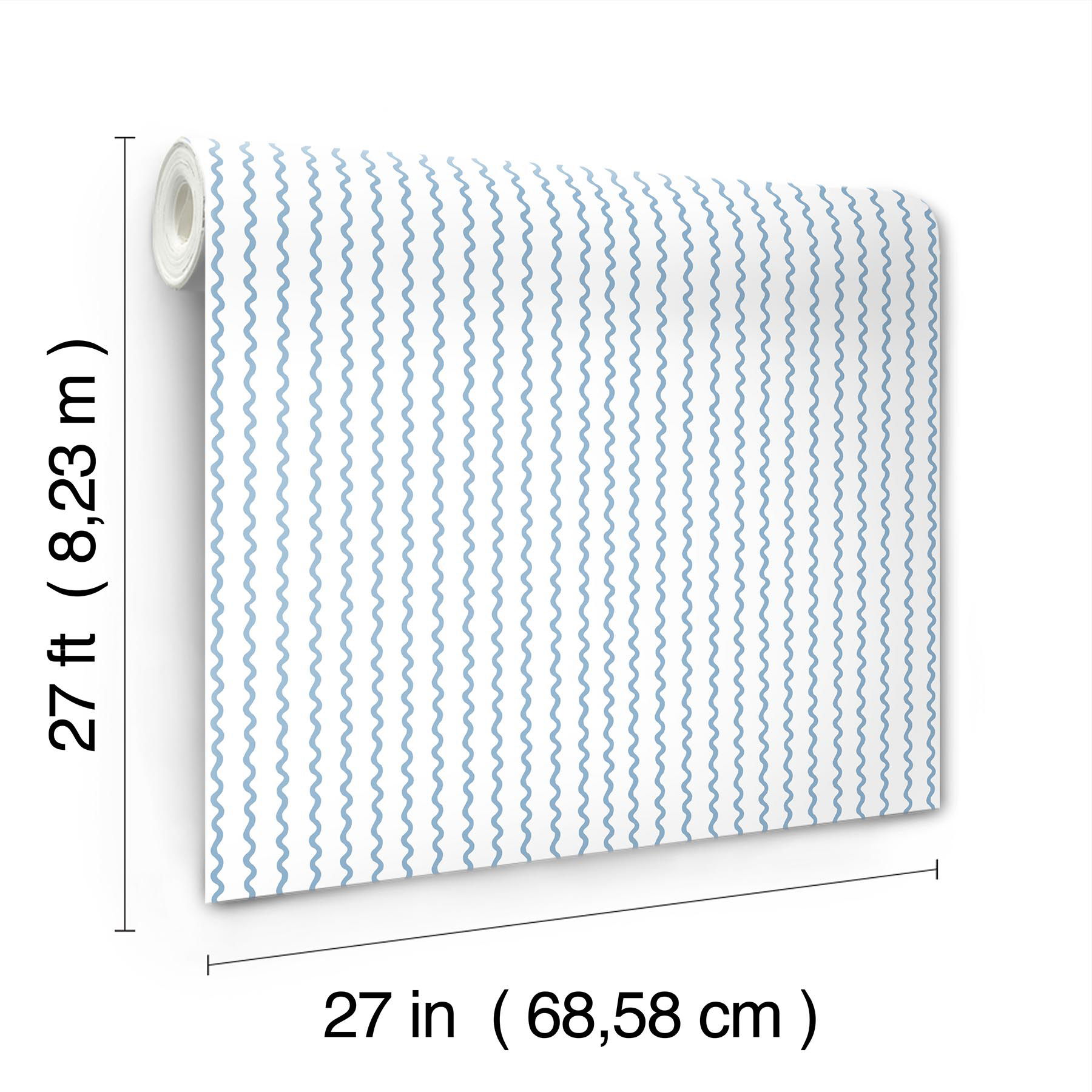 Rickrack Blue Wallpaper large image 