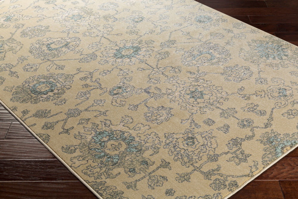 Serene Machine Woven Rug, by Surya, 1'5.72" length x 1'5.72" width