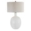 Whiteout Mottled Glass Table Lamp thumbnail 0