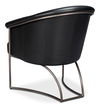 Nagel Distilled Leather Chair,Onyx Black thumbnail 10