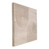 Passages Carved Wood Wall Art White Wash thumbnail 3