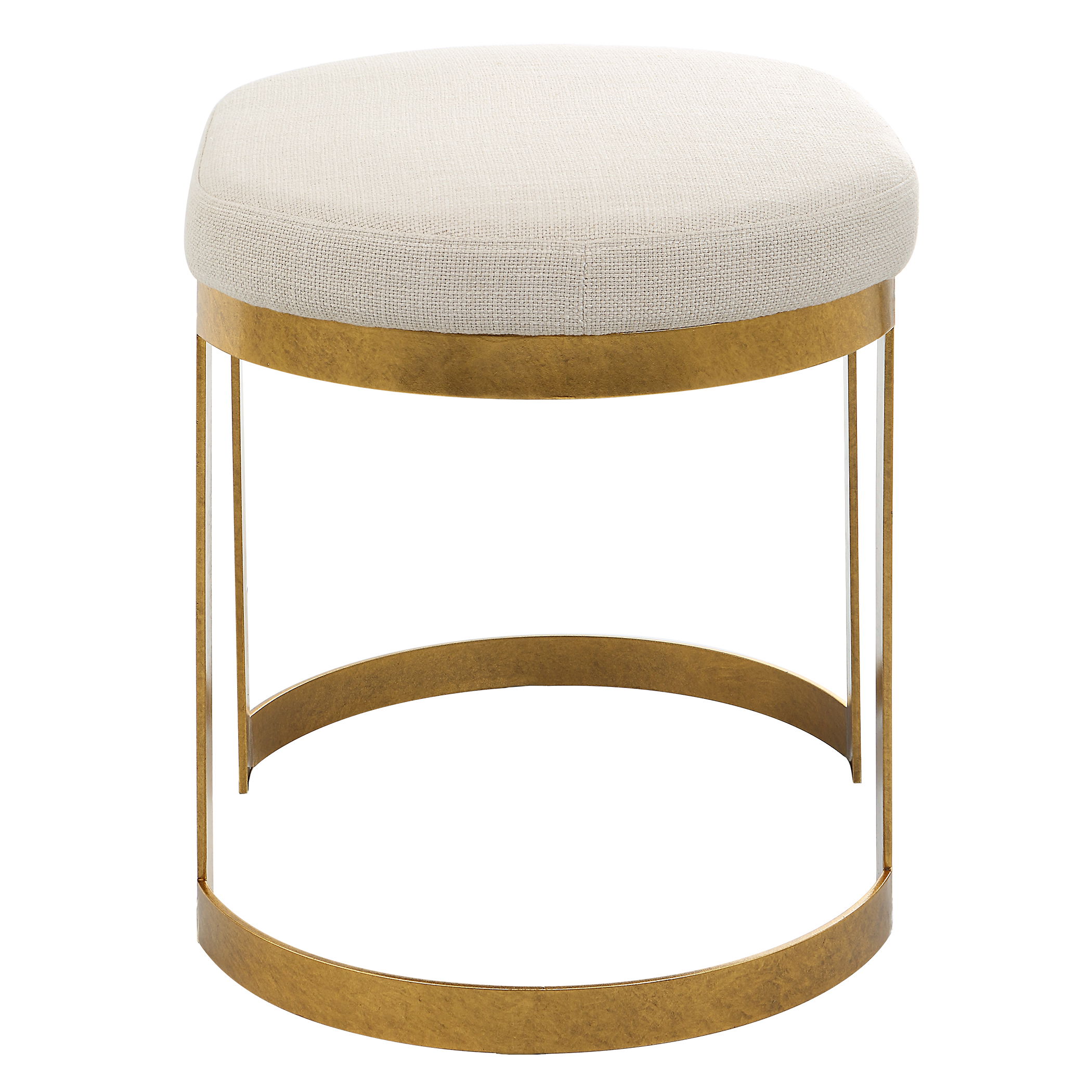 Infinity Gold Accent Stool large image 