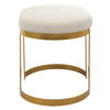 Infinity Gold Accent Stool thumbnail 4