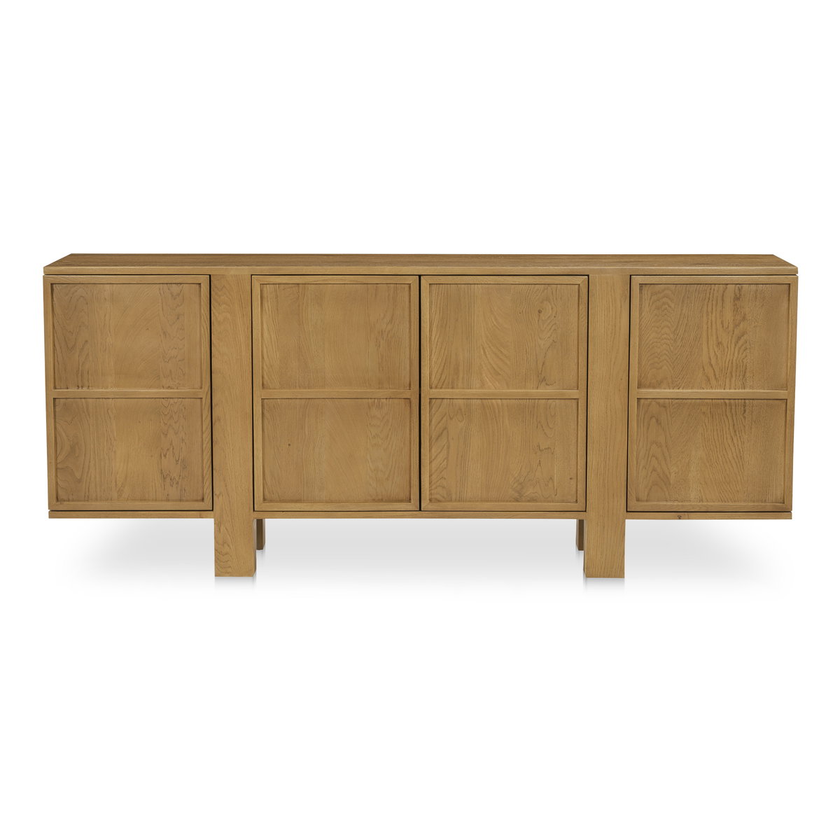 Henley Sideboard Brown, Cabinets & Sideboard by Moe's Home, 74" width x 31" height x 17" depth View 1