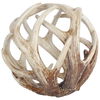 Ramus II (Large) 7L x 7W Brown Antler Shaped Decorative Orb Ball thumbnail 0