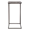 Theodore Travertine Accent Table, Side & End Table by Uttermost, 16" width x 23" height x 12" depth thumbnail 5