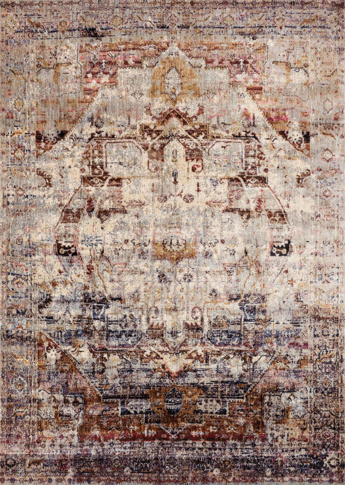 Loloi Anastasia Rug, 7'10" length x 7'10" width View 1