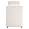 Caliste Ivory Bench, Furniture by Uttermost, 55.5" width x 21.25" height x 16.5" depth thumbnail 5