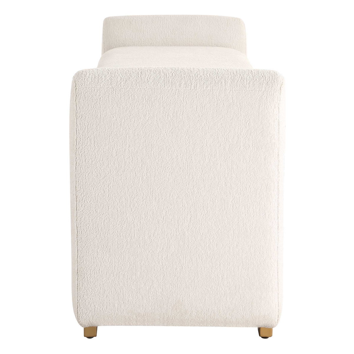 Caliste Ivory Bench, by Uttermost, 4'7.5" width x 1'9.25" height x 1'4.5" depth View 5