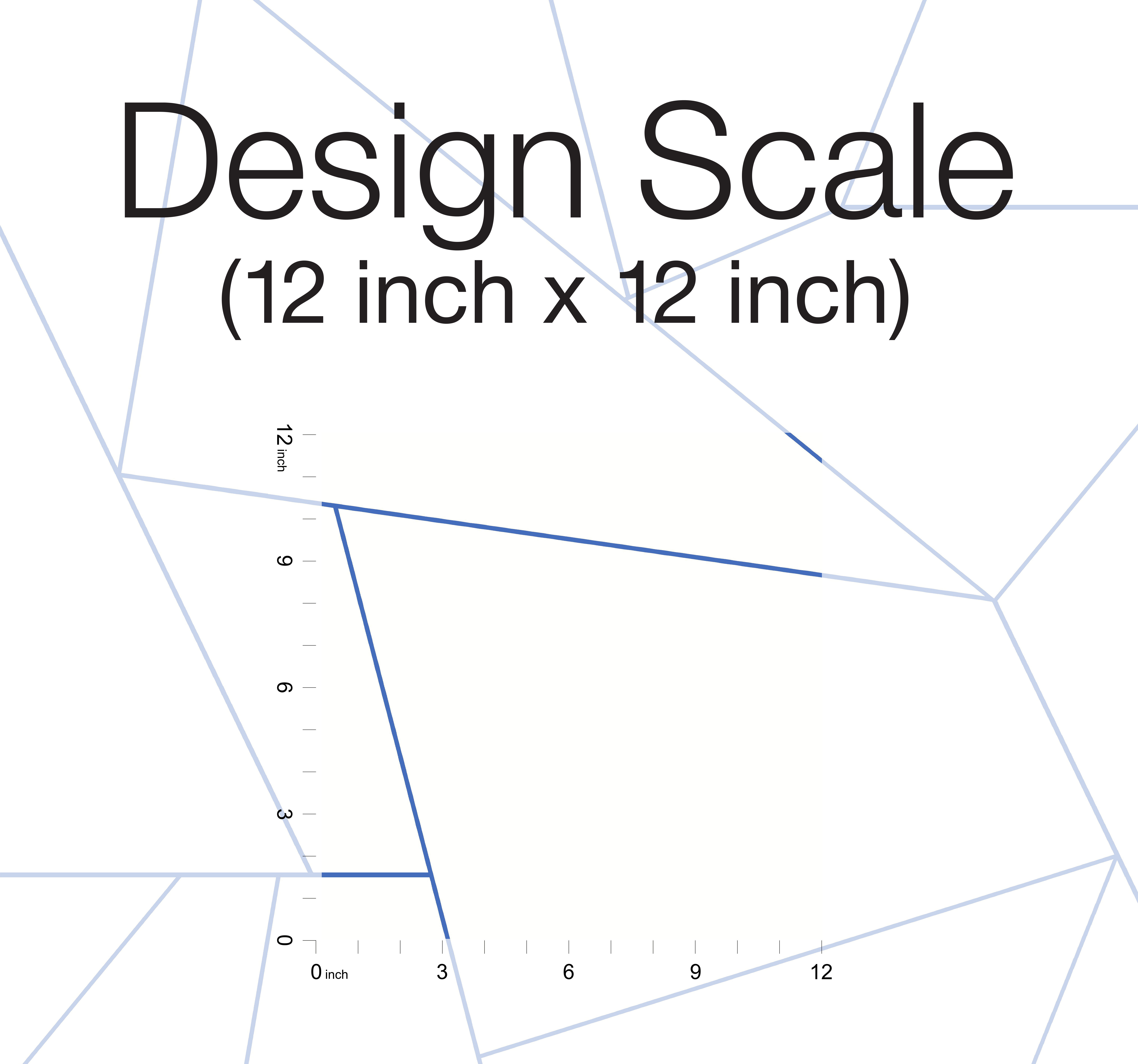 Factured Prism White & Blue Peel & Stick Wallpaper large image 
