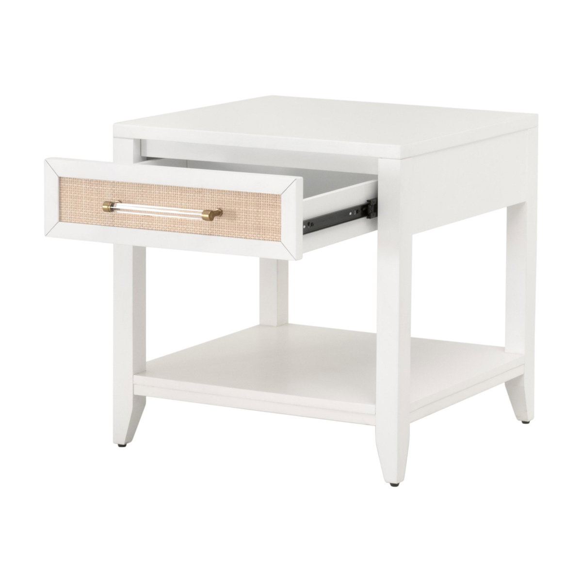 Holland 1-Drawer Side Table, Side & End Table by Essentials for Living, 24" width x 24.25" height x 22" depth View 4
