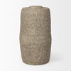 Rama Large Gray Paper Mache Floor Vase, by Mercana, 19" length x 19" width x 33" height thumbnail 3