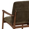 Talesa Dining Chair Olive, by Dovetail, 23.25" width x 35.5" height x 25.75" depth thumbnail 6