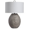 Cyprien Gray White Table Lamp thumbnail 6