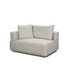 Warner Gray 3 Piece Sofa Set with Corner Piece, Sectional Sofa by Mercana, 113" length x 113" width x 32.68" height thumbnail 3