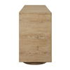 Evanston 4 Door Natural Oak Cabinet, Furniture by Uttermost, 78.75" width x 32" height x 19.37" depth thumbnail 7