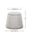 Gumdrop White Ottoman thumbnail 2