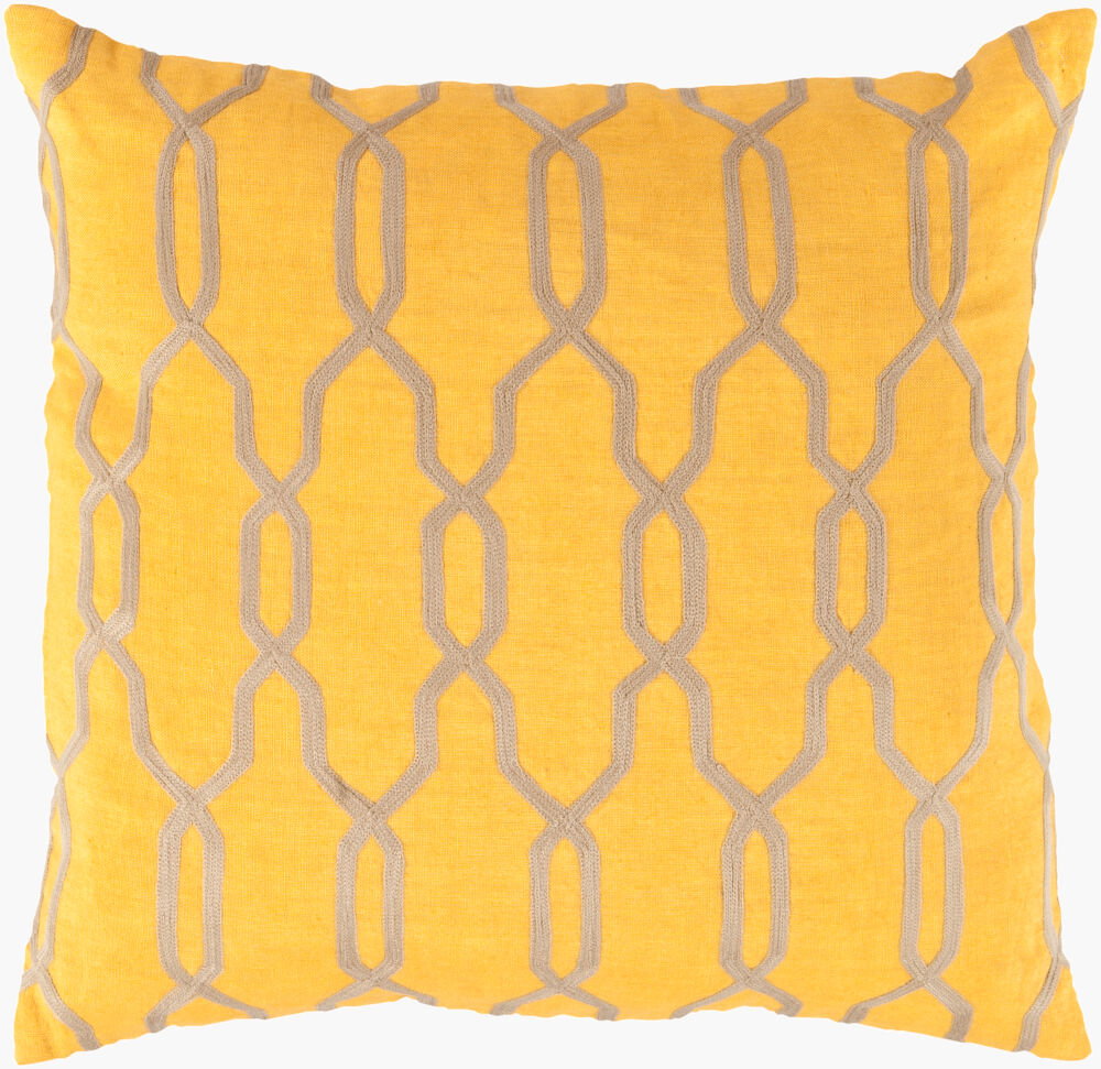 Gates Accent Pillow, Decorative Pillow by Surya, 18" length x 18" width