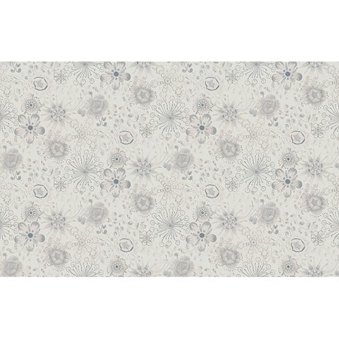 Magic Garden Grey Wallpaper