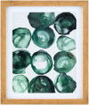 Molecule Framed Art, Painting by Surya, 15" width x 18" height thumbnail