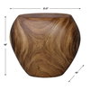 Lomas Solid Wood Accent Stool, Low Stool by Uttermost, 21.5" width x 18" height x 15" depth thumbnail 2