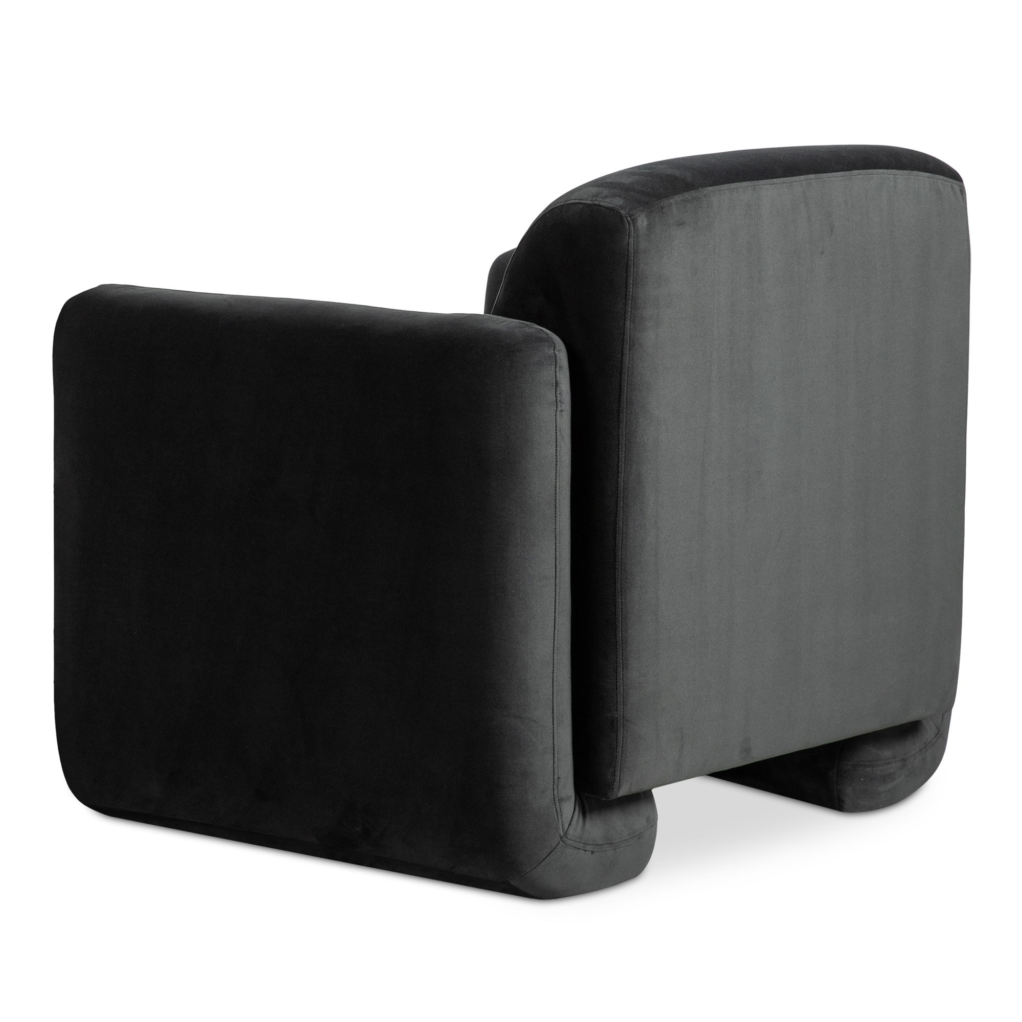 Fallon Accent Chair Shadow Grey, by Moe's Home, 34" width x 30" height x 32" depth View 5