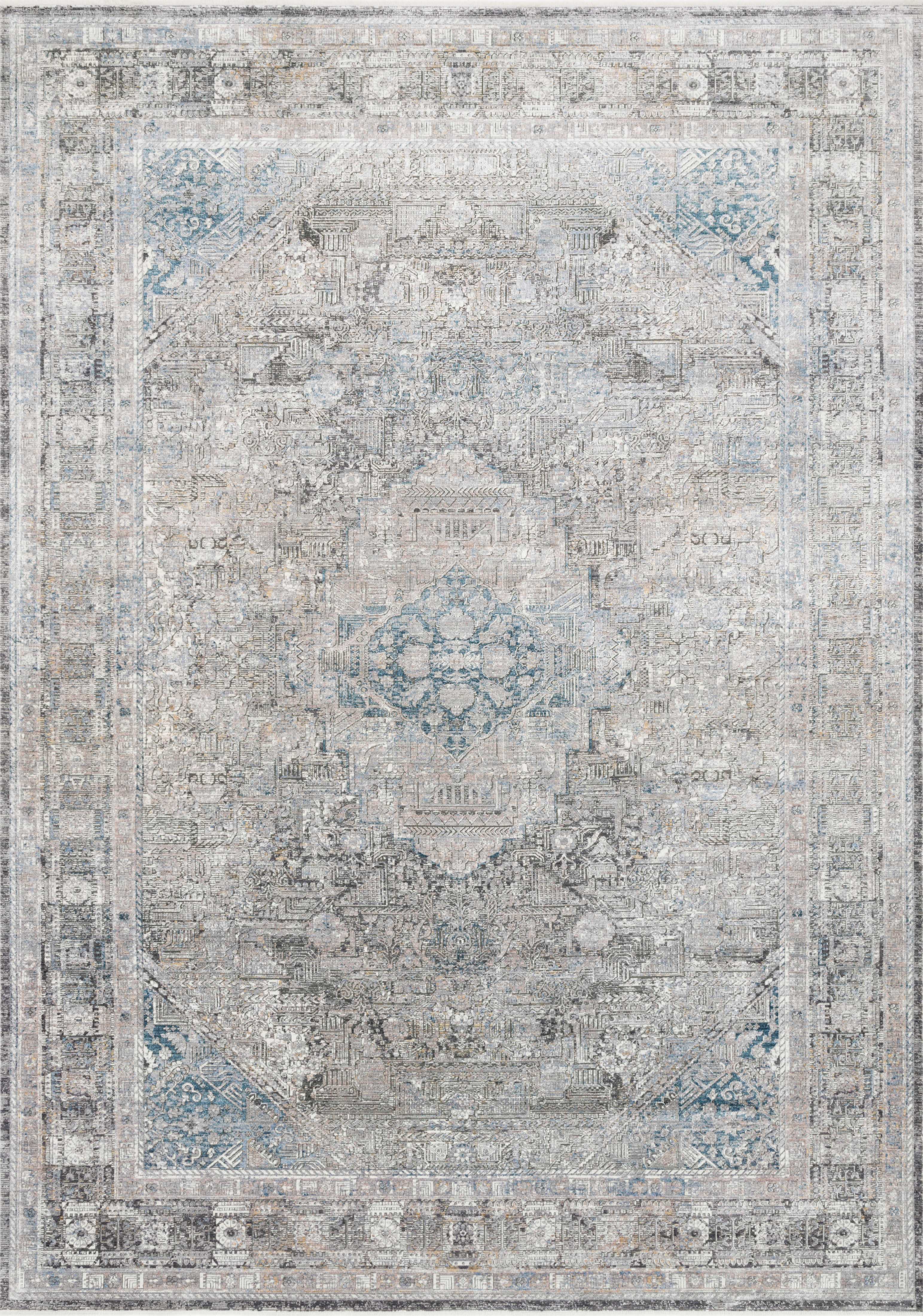 Loloi II Gemma Rug, 2'8" length x 7'9" width