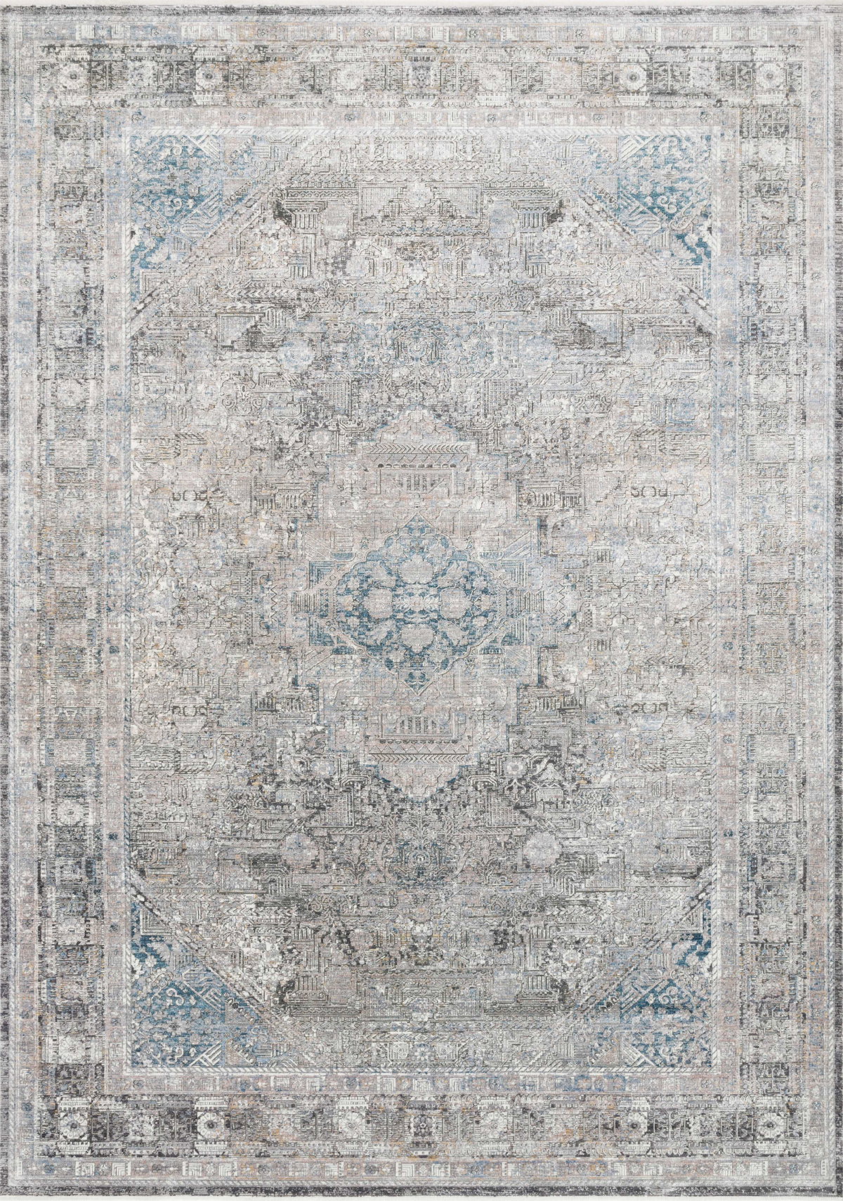 Loloi II Gemma Rug, 3'7" length x 5' width