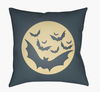 Boo Accent Pillow, Decorative Pillow by Surya, 18" length x 18" width thumbnail