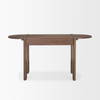 Sohan Dark Brown Elm Wood Oblong Desk, by Mercana, 59" length x 25" width x 30" height thumbnail 6