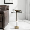 Portsmouth Round Accent Table, Side & End Table by Uttermost, 15.75" width x 24" height x 15.75" depth thumbnail 2