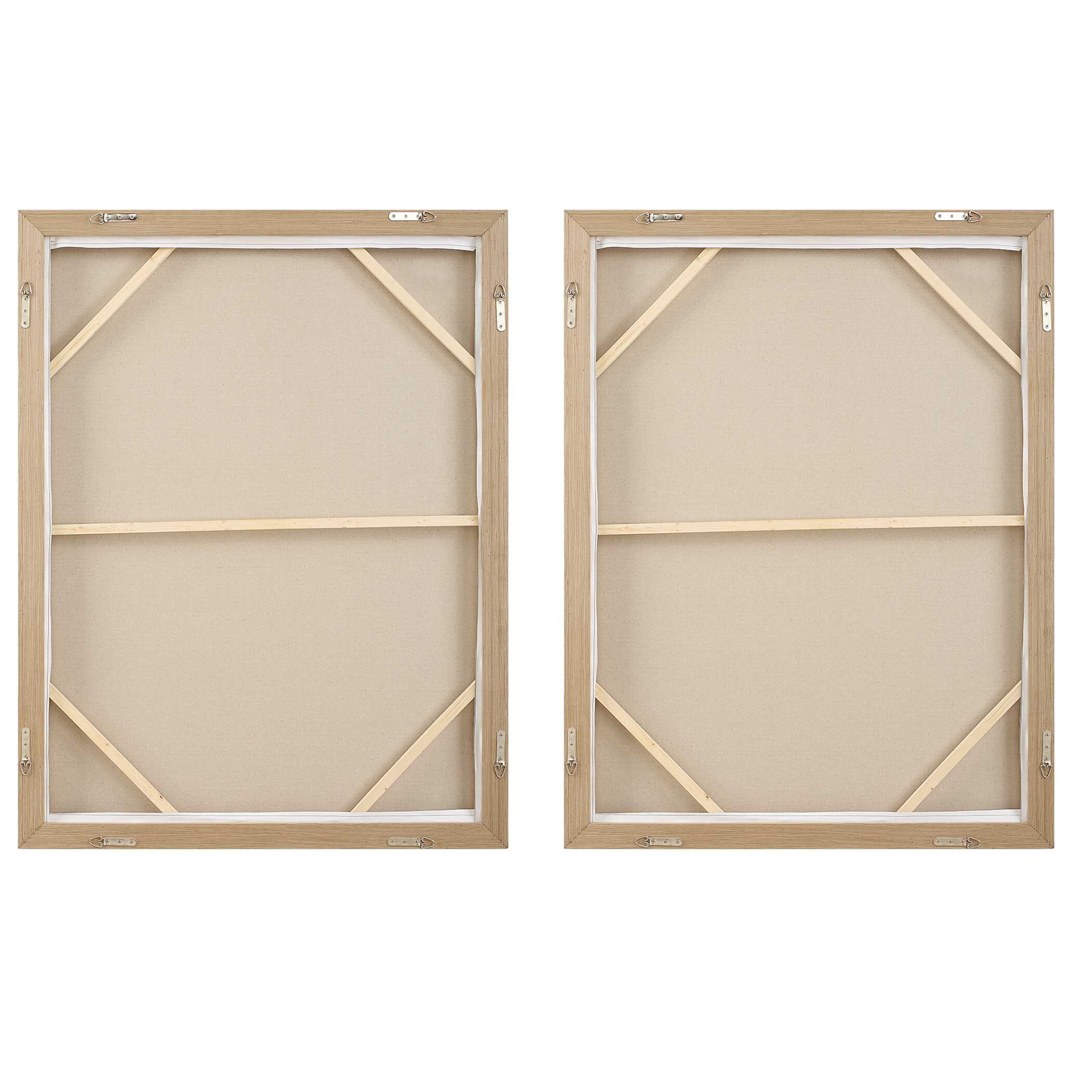 Molten Patina Framed Canvases Set/2, Painting by Uttermost, 38.25" width x 50.25" height x 1.5" depth View 8