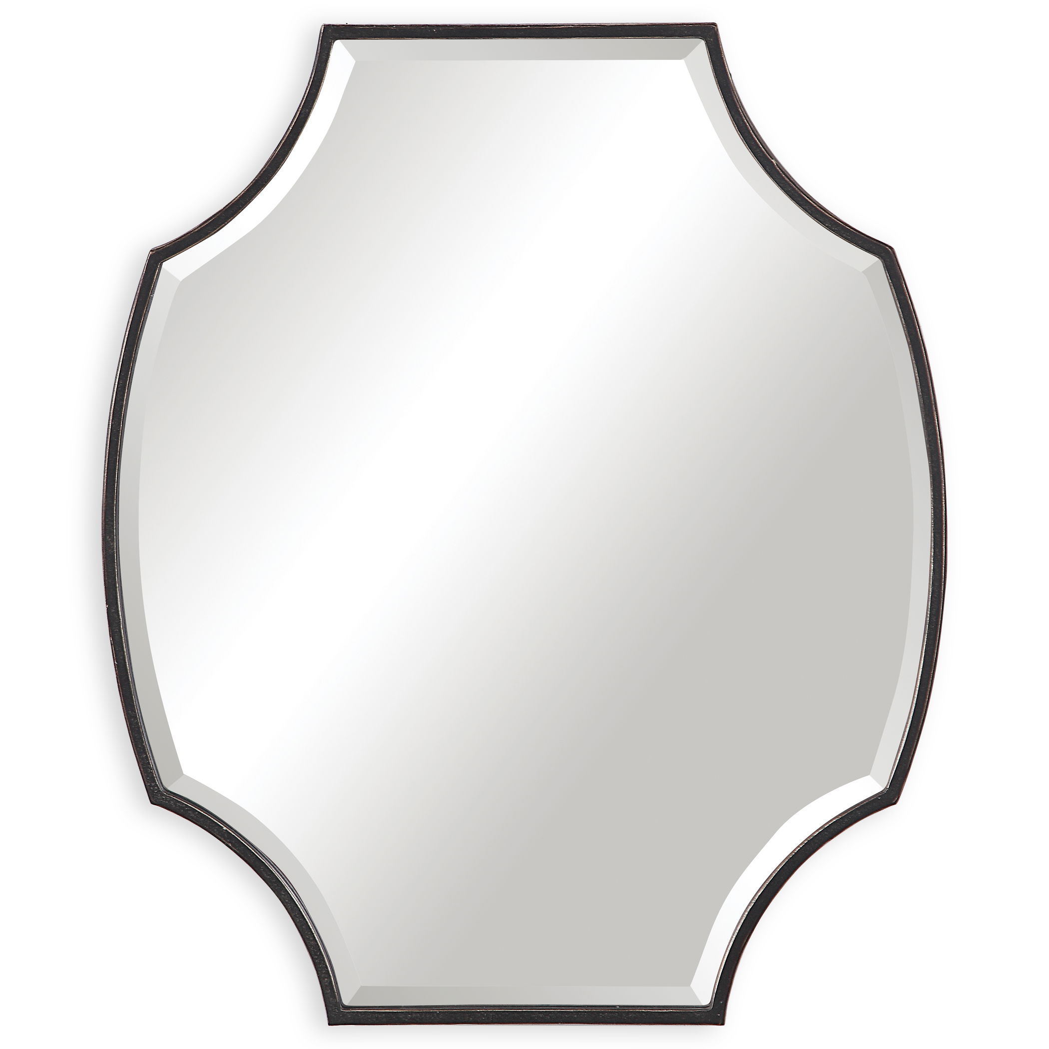 Ulalia Scalloped Mirror large image 