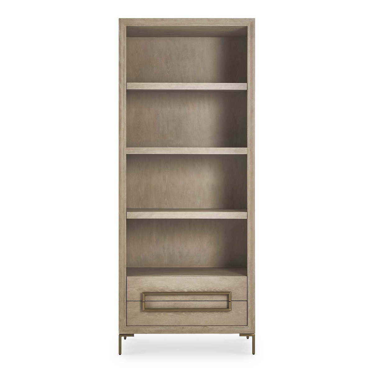Alessia Light Oak Etagere, Furniture by Uttermost, 36" width x 88" height x 18" depth View 1
