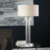 Monette Tall Cylinder Lamp, by Uttermost, 20" width x 39.75" height x 20" depth thumbnail 2