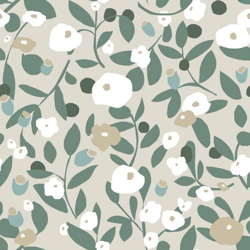 Kensington Garden Peel & Stick Wallpaper